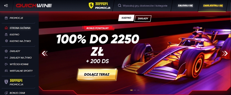 Kasyno online Quickwin dla polskich graczy